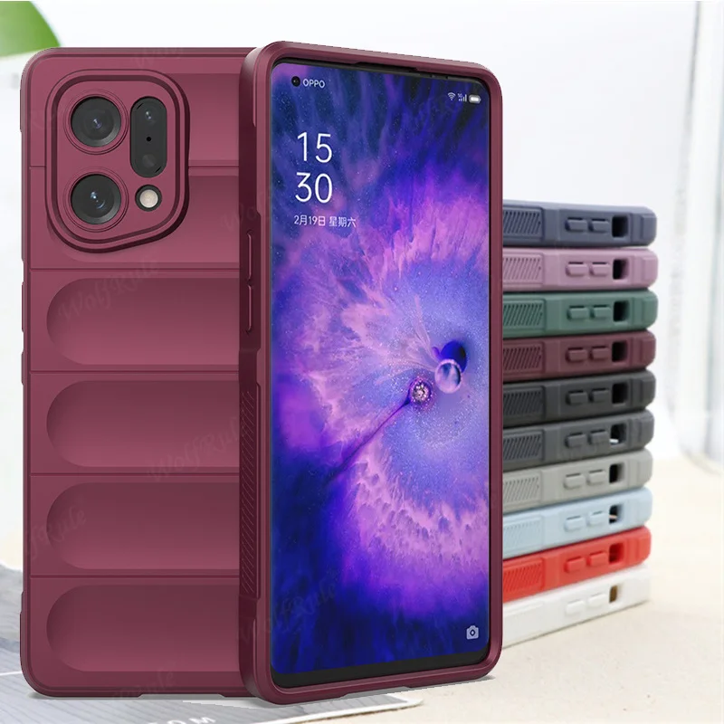 Per Oppo Trova X5 Pro Custodia Per Oppo Trova X5 Pro Cover Capas Telefono Paraurti Morbido Tpu Antiurto Per Fundas Oppo Trova X5 Pro Cover