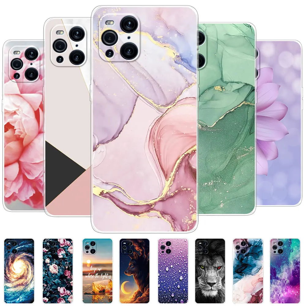 Per Oppo Find X3 Pro Case Oppo Find X3 Lite X3 Neo Clear Custodia Morbida In Silicone Per Oppo Find X5 Lite X5 Pro Find X6 Pro Funda