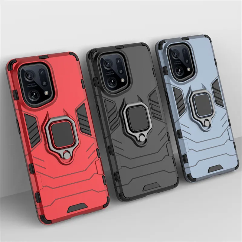 Per Oppo Find X5 Cover Per Oppo Find X3 X5 Pro Lite Cover Armor Pc Cover Posteriore Morbida Antiurto In Tpu Per Oppo Find X5