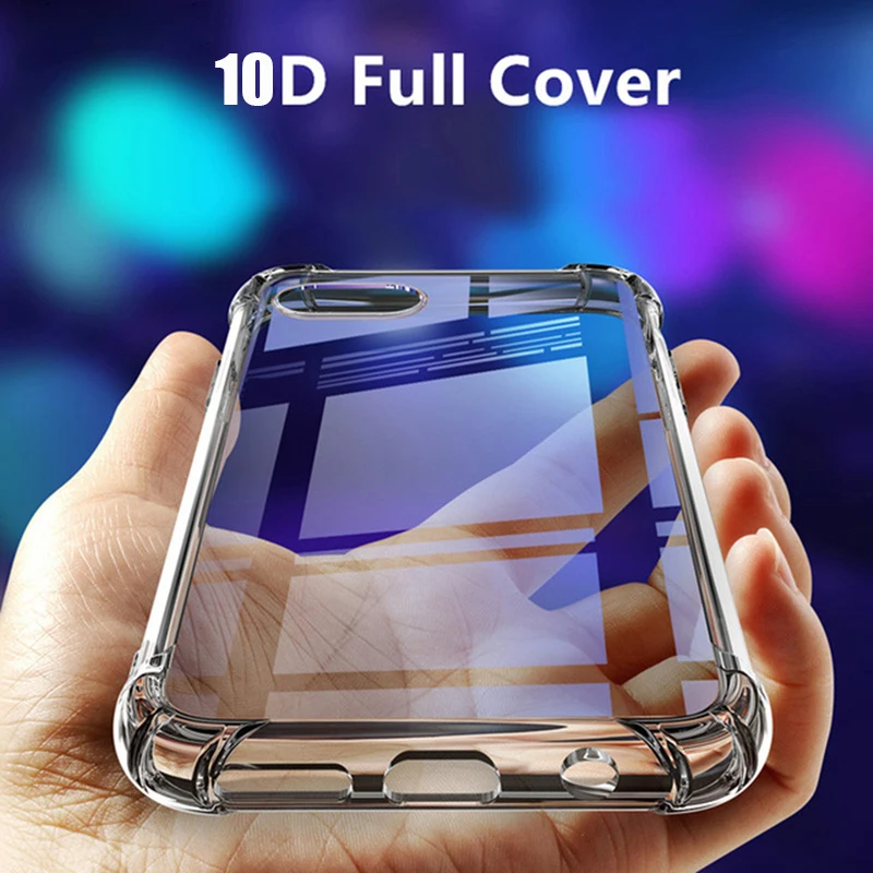 Custodia Antiurto Con Cuscino D'Aria Per Oppo R15 R17 Pro 8T Rx15 Rx17 Neo Airbag Cover In Silicone Tpu Per Oppo Find X3 X5 Pro Lite 4Z 5Z