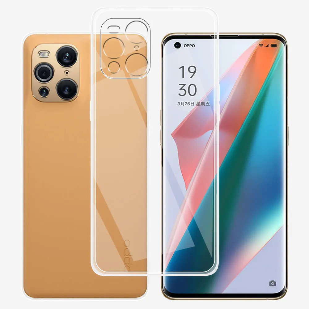 Per Oppo Find X3 Pro X3 Neo Case Custodia Morbida In Silicone Trasparente Per Oppo Find X5 Lite X3 Lite Oppo Find X6 Pro Find X5 Pro Funda