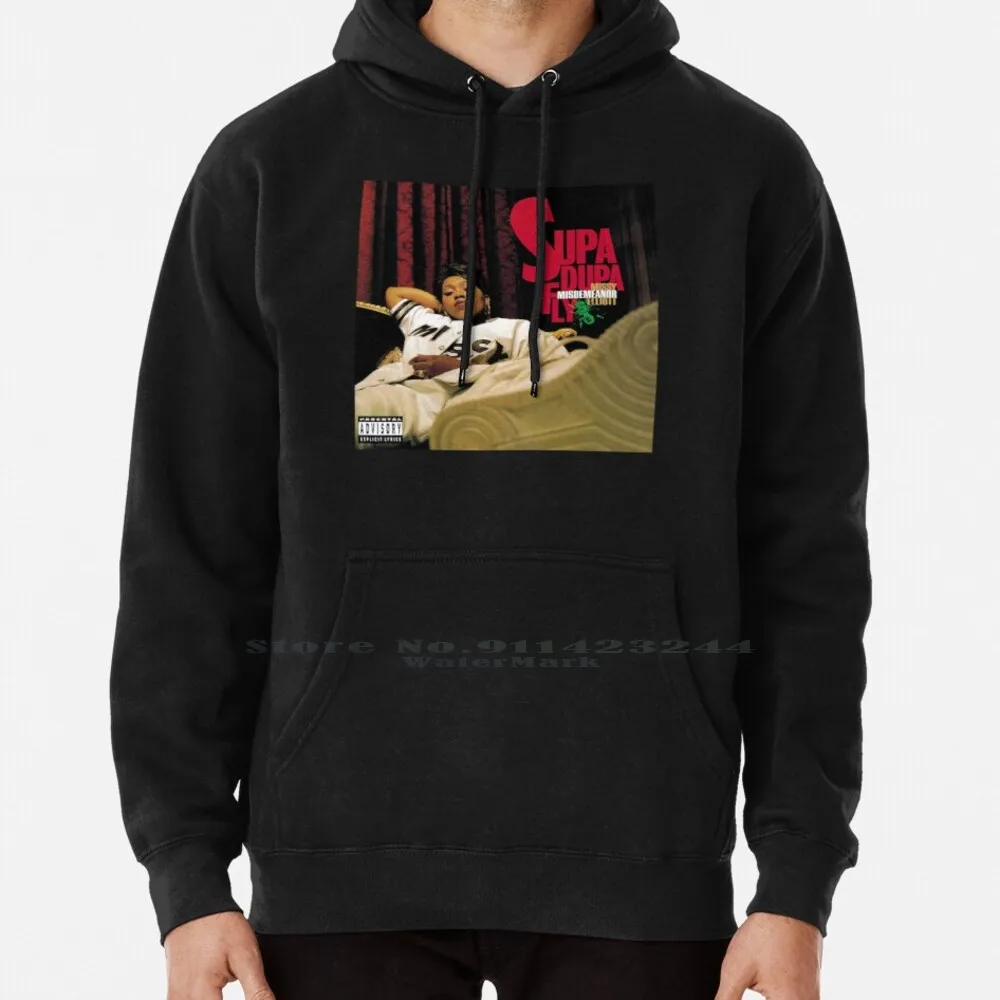 Missy Elliott-Supa Dupa Fly Hoodie Sweater 6Xl Cotton Missy Elliott Supa Dupa Fly Under Construction So Addictive