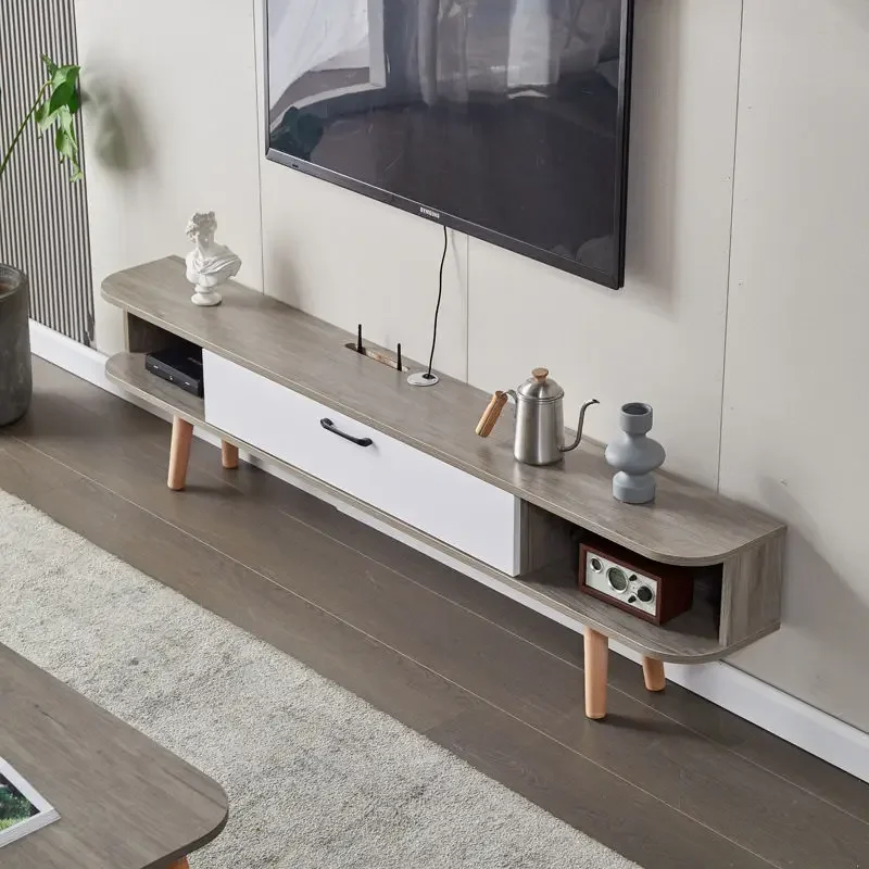 Console Tv In Legno Cabinet Fashion Portable Organizer Nordic Tv Stand Soggiorno Fernseher Schrank Room Furniture Mq50Ds
