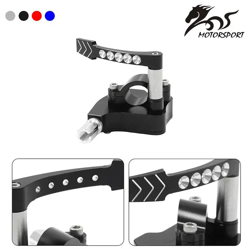 Motorcycle Thumb Throttle Assembly 7/8'' 22Mm Quad Dirt For Honda Atv For Kawasaki 250 350 400 450 700 Throttle Lever Thumb