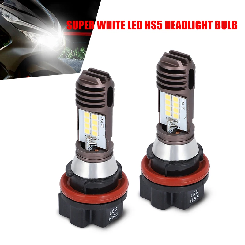 Moto Led Hs5 Lampadina Del Faro Per Honda Pcx125 Pcx150 Suzuki King Quad 300 400 450 500 700 750 Quadracer Vinson