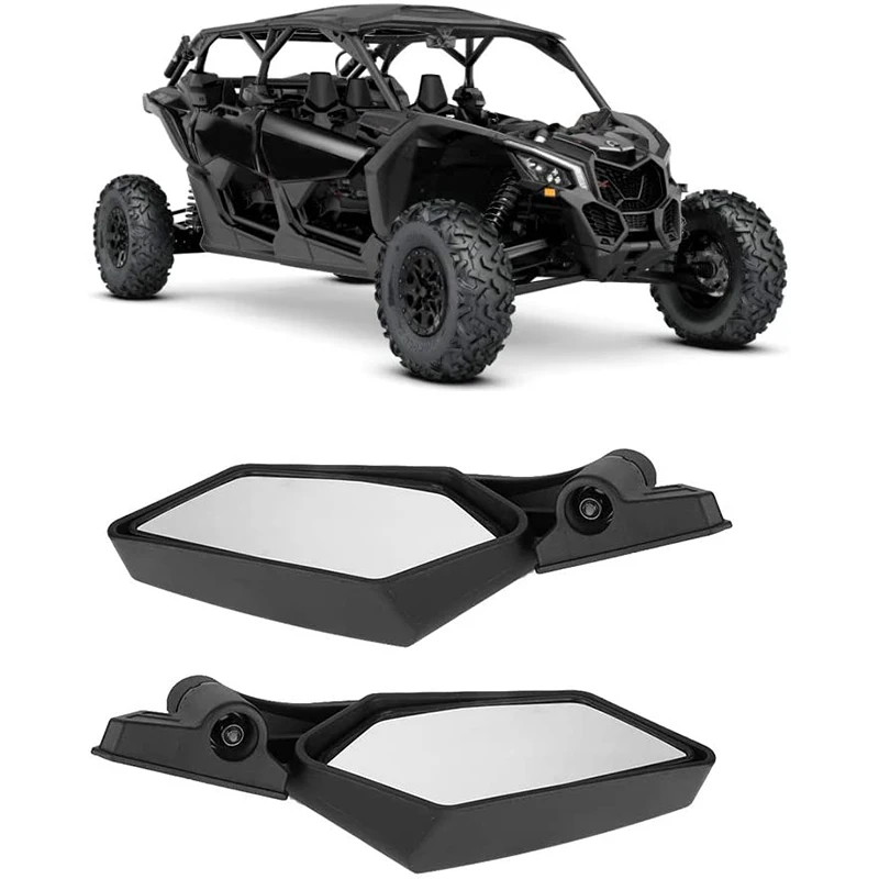 Per Suzuki King Quad 450 Quadracer Utv Specchi Retrovisori Specchietto Retrovisore Regolabile Per Can Am Maverick X3 Max R X3 R Dune Buggy
