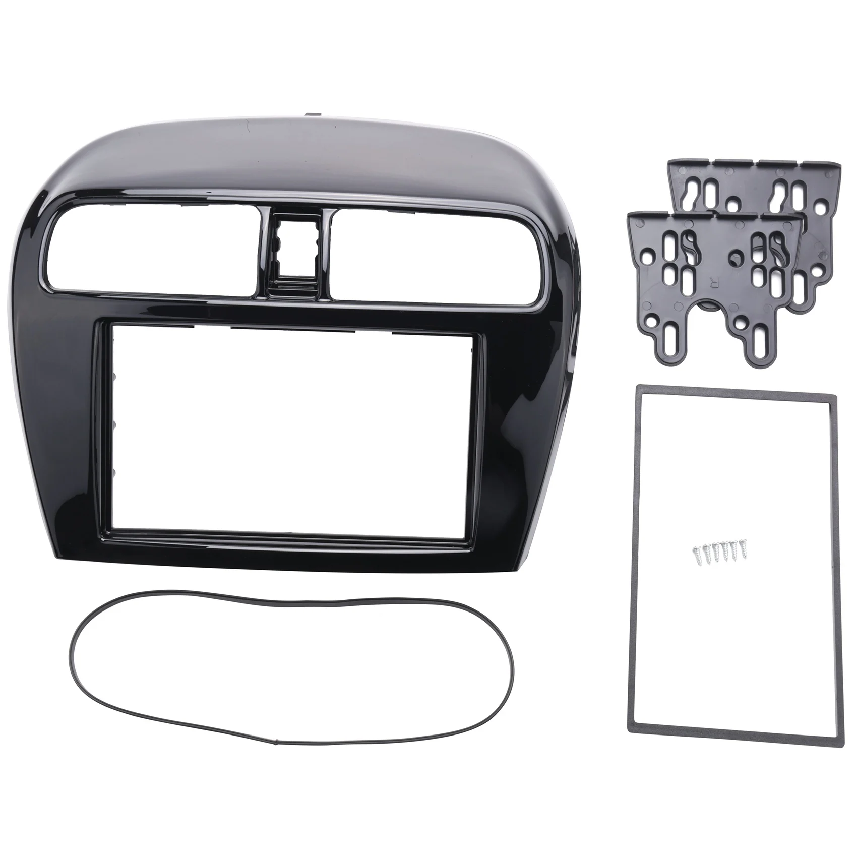 Doppia Fascia Din Per Mitsubishi Mirage Space Star Attrage Radio Stereo Panel Dash Mount