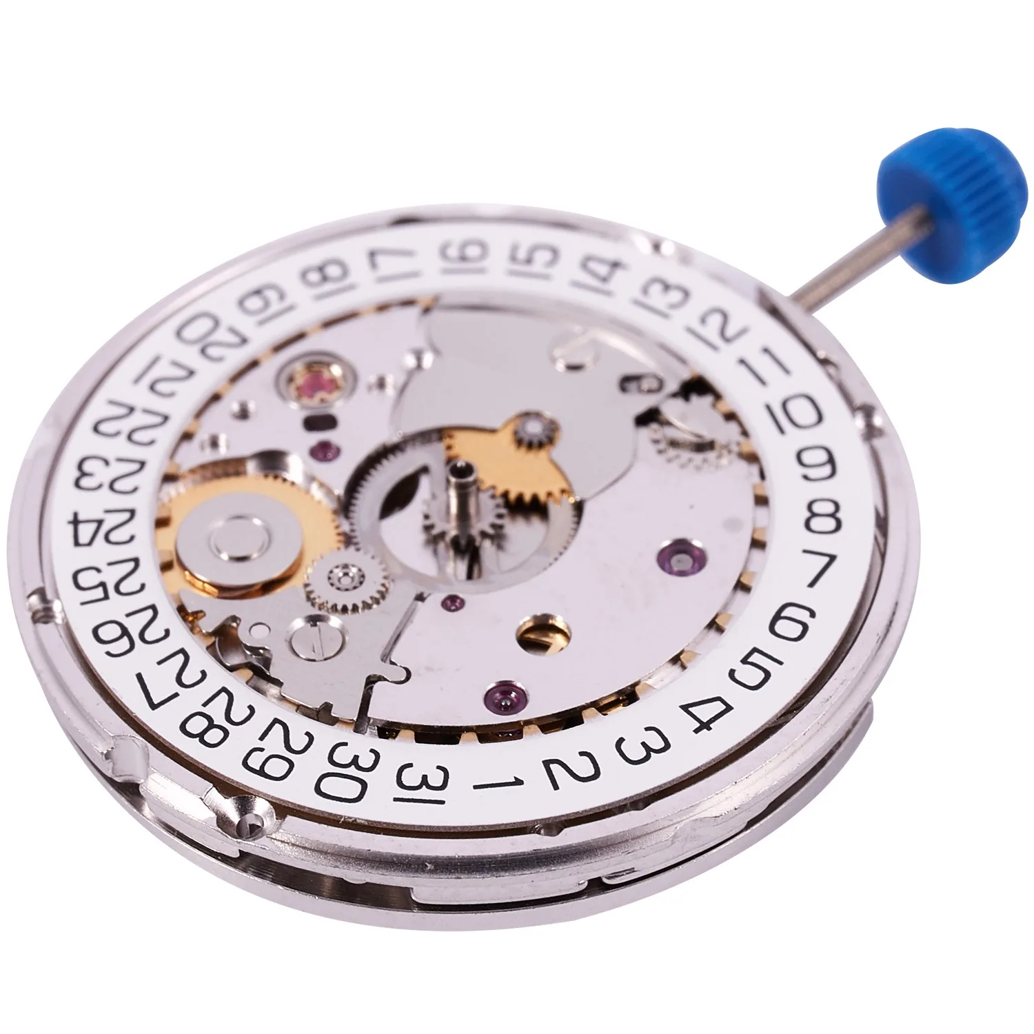 For Eta 2824-2 Sellita Sw200 White 3H Mechanical Watch Clock Movement