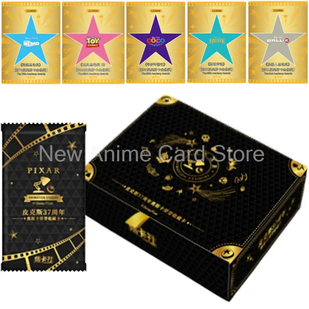 Pixar Cards For Children Toy Story Wall-E Up Coco Disney 100 Attraverso The Spider-Verse It Horror Star Wars Prerelease Table Toys