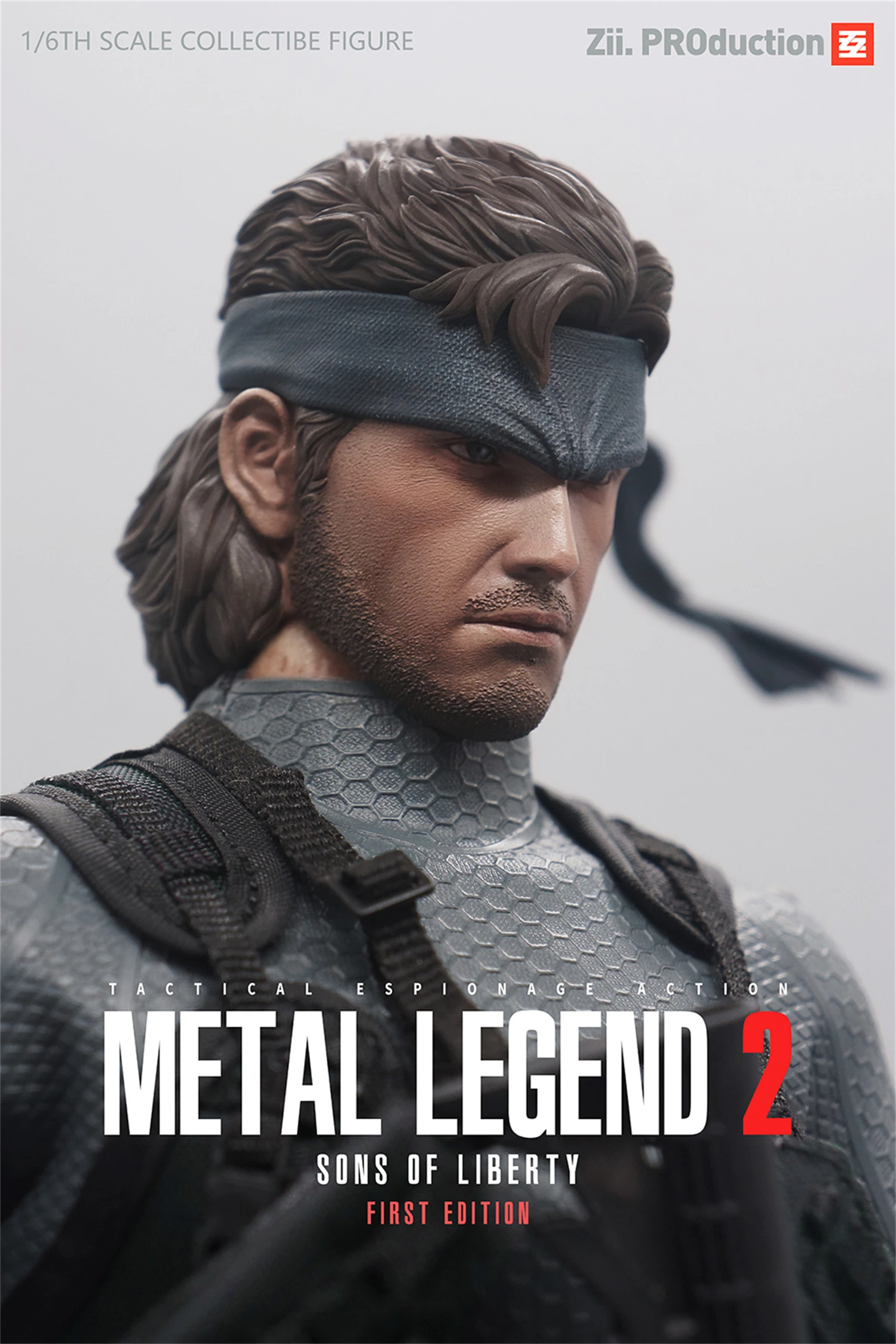Zii.Production 1/6 Metal Gear Solid Snake 12 "Collezione Di Bambole Giocattolo Modello Action Figure Maschile