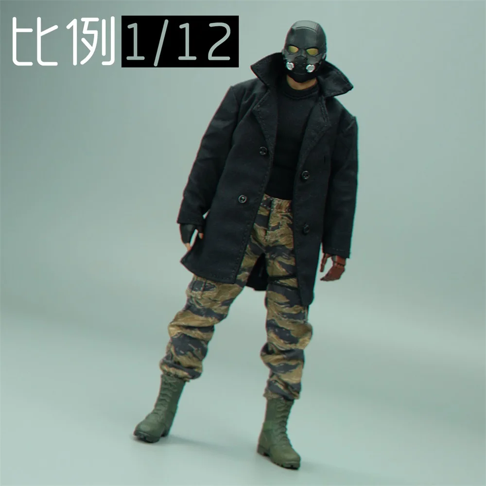 1/12 Giacca Da Soldato Per Limtoys Metal Gear Solid Snake Zio 6 Pollici Action Figure Doll Da Collezione