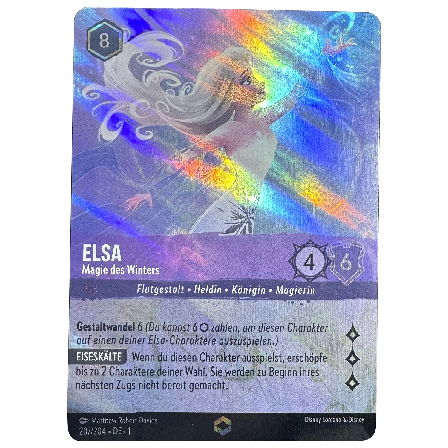 Lorcana Enchanted Surge Foil Proxy Tcg Carte Da Gioco Germania Lingua Inglese Francese Carte Singole Scelta Nuovo Gioco