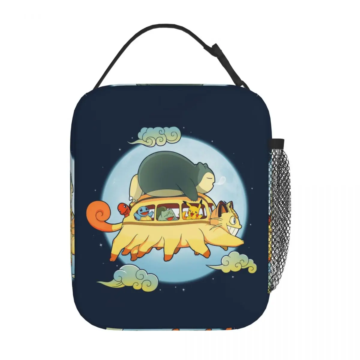 Novità Pokemon Lunch Bags Isolamento Termico Per Picnic Snorlax Pikachu Bento Box Scatola Termica Per Alimenti