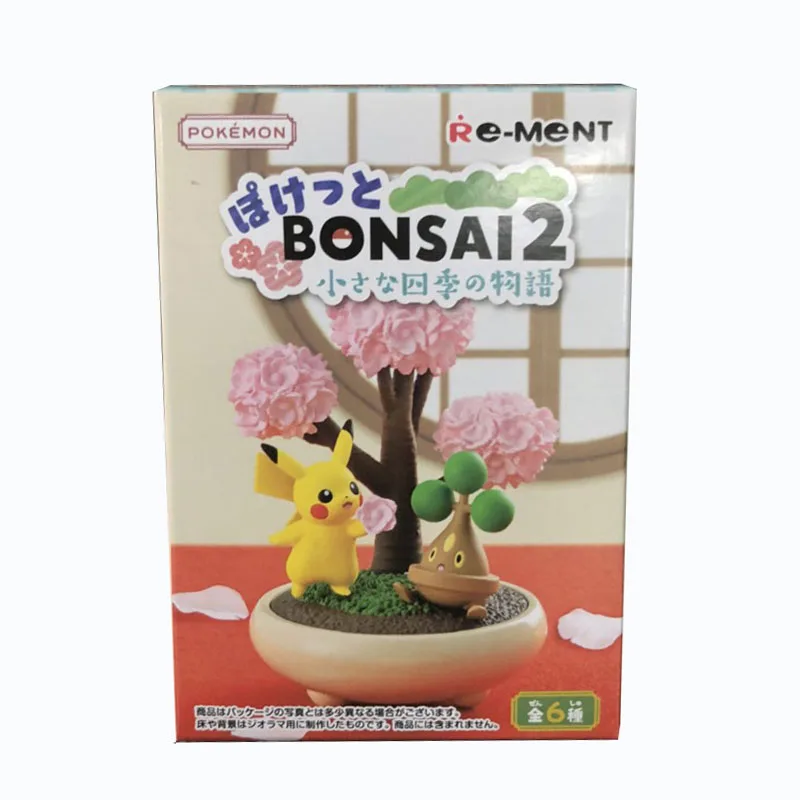 Pokemon Pianta In Vaso Quattro Stagioni Storia Pikachu Mystery Box Eevee Blind Box Anime Figure Snorlax Sorpresa Regalo Pinze Giocattolo