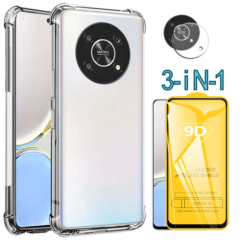 Honor Magic4Lite Cover Huawei Honor Magic4 Lite 5G Global Cover Xonor Magic4Lite Case Silicone Per Honor-X8 Covers Per Telefono Honor-Magic4 Lite-2022