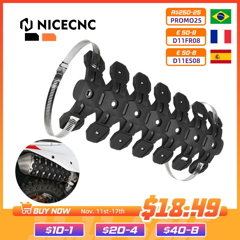 Silenziatore Di Scarico Moto Silenziatore Di Protezione Per Ktm Exc Excf Xc Xcf Sx Sxf Xcw Xcfw Tpi Sei Giorni 125 250 300 350 400 450 500