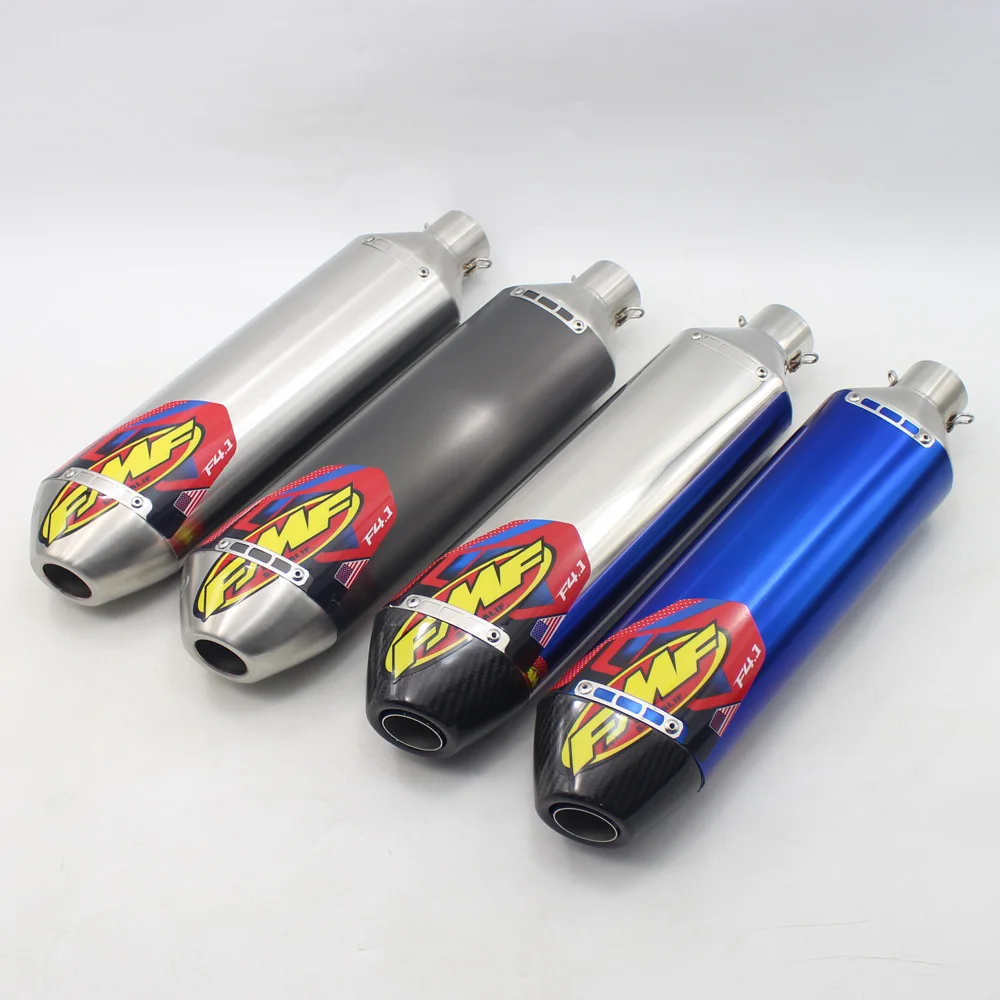 Ingresso 51Mm Moto Fmf Tubo Di Scarico Silenziatore Motocross Escape Moto Universale Per Ktm 450 Exc Wr450 Rc390 Crf150F Crf250F Ecc