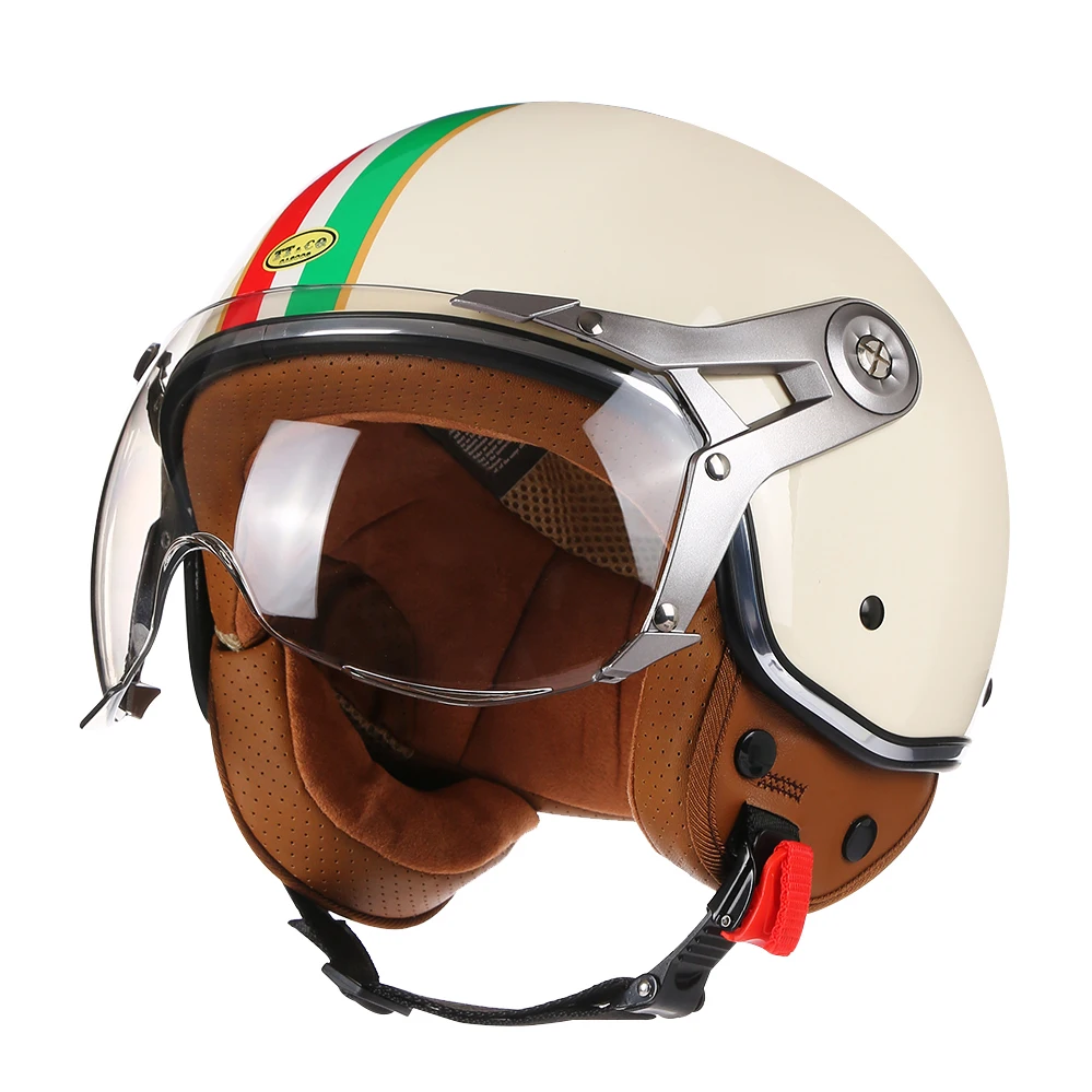 3/4 Open Face Casco Moto Uomo Donna Cascos Para Moto Motocross Flip Up Protezioni Viso Modulari Scooter Bike Jet Ece Dot