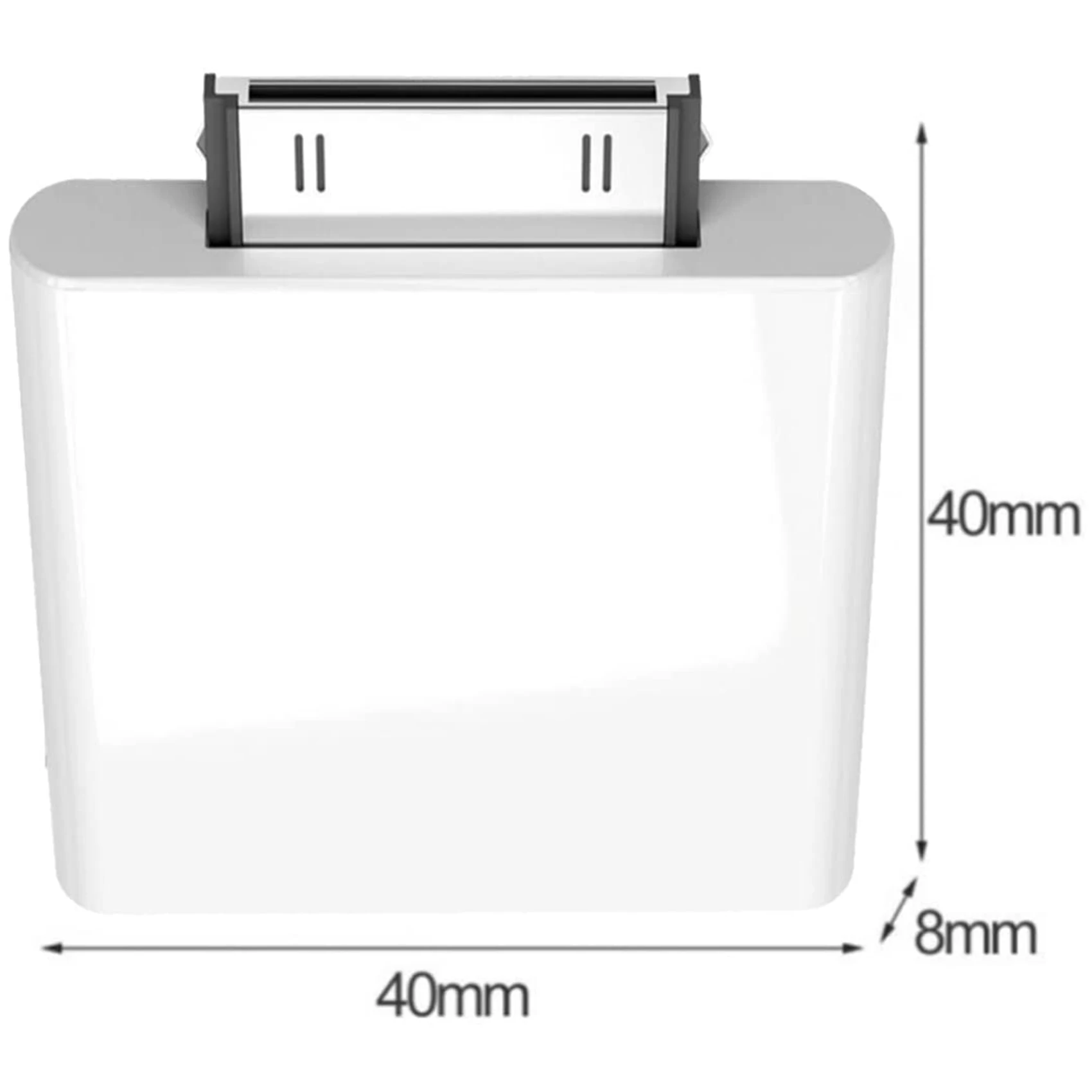 Trasmettitore Audio Bluetooth 4.1 A 30 Pin Per Ipod Mini Ipod Classic Ipod Nano Touch (Bianco)