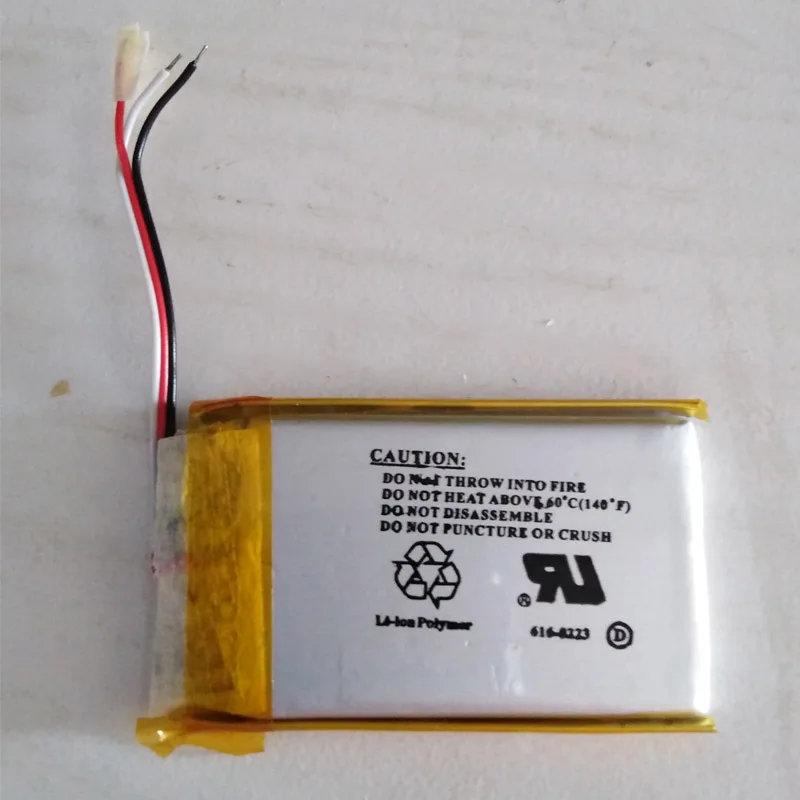 Vendita 330Mah 616-0224 616-0223 Ma107L Batteria Per Apple Ipod Nano 1 1A Generazione Mp3 1Gb 2Gb 4Gb Batteria Accumulatore Akku