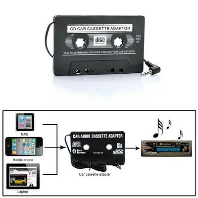 Adattatore Autoradio Cassette Stereo Auto Ipod Mp3 Nano Cd Universale W 99S0356 Inviato Dall'Italia