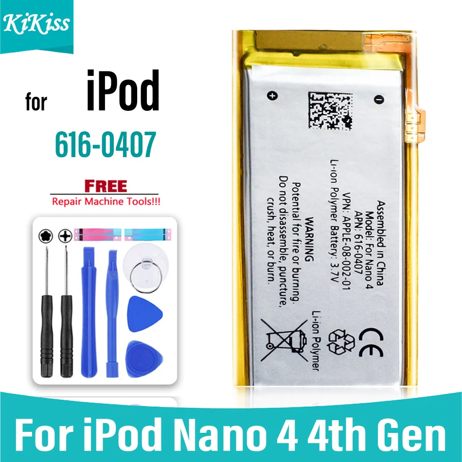 Batteria Ricaricabile Sostitutiva Per Apple Ipod Nano 4Th 4 Gen Nano4