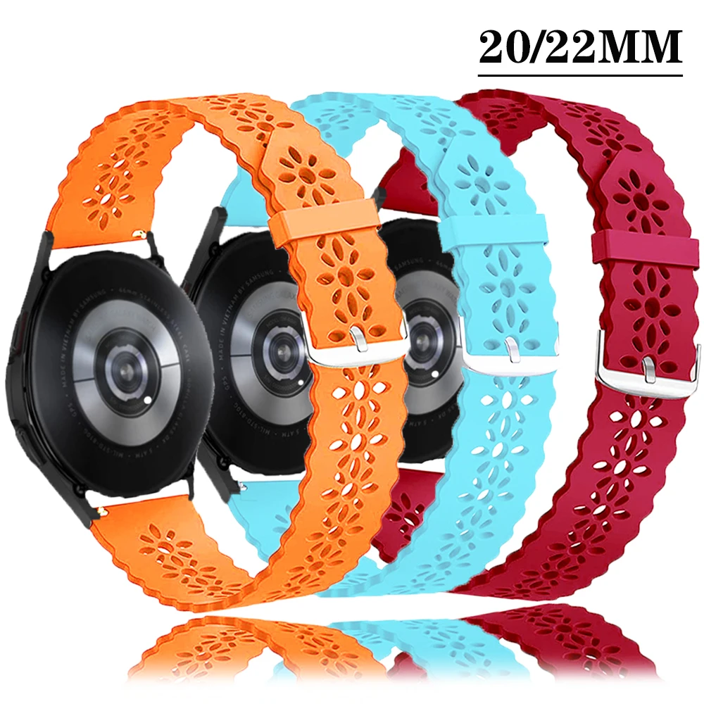 Cinturino In Silicone Per Samsung Galaxy Watch 3 41Mm/45Mm Watch 4 Classic 42/46Mm 40/44Mm Cinturino Smart Slim Per Galaxy Active 2 42/46Mm