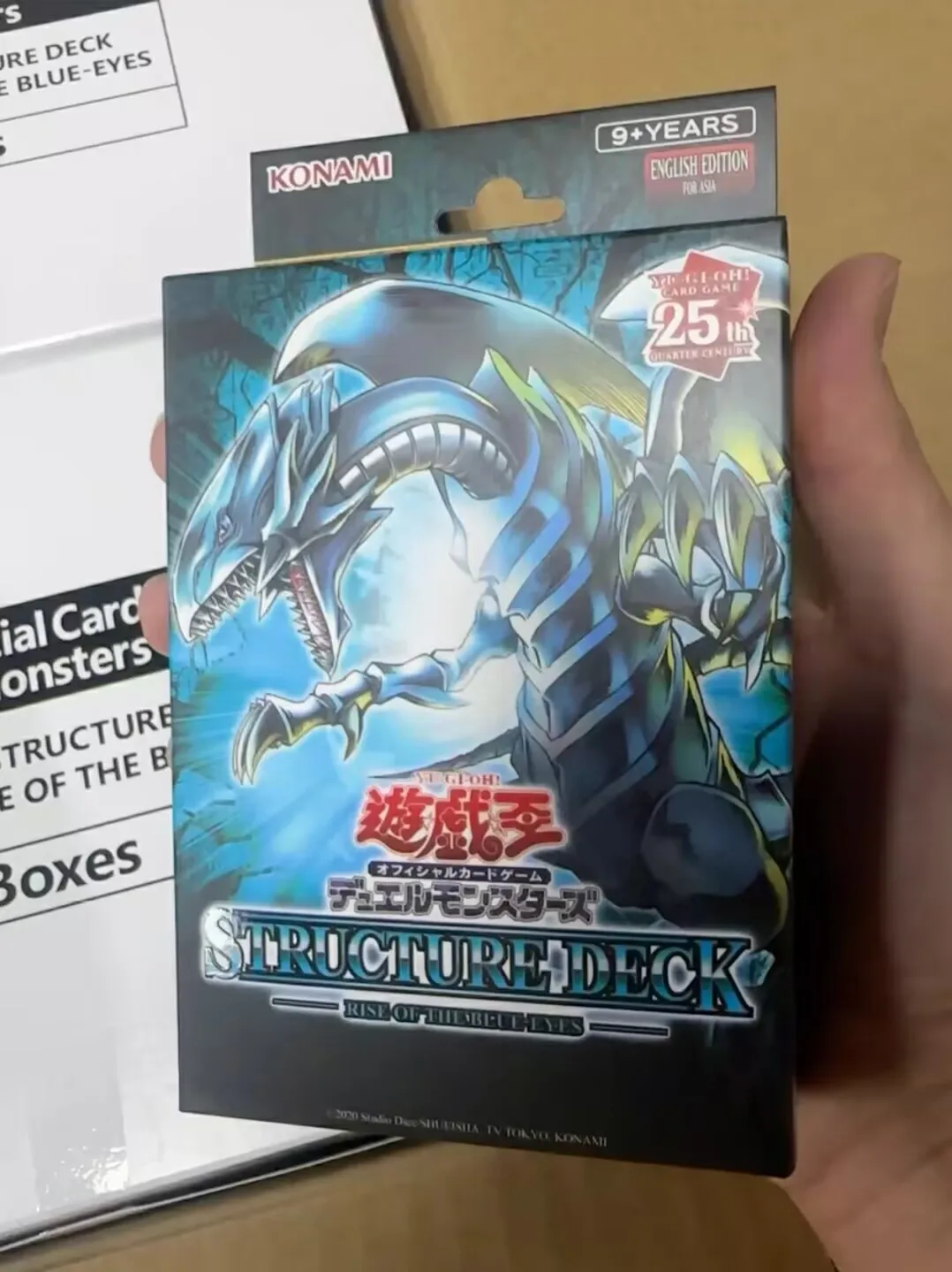 Yugioh Rise Of The Blue Eyes Asia English Edition Structure Deck Sealed Collection Box