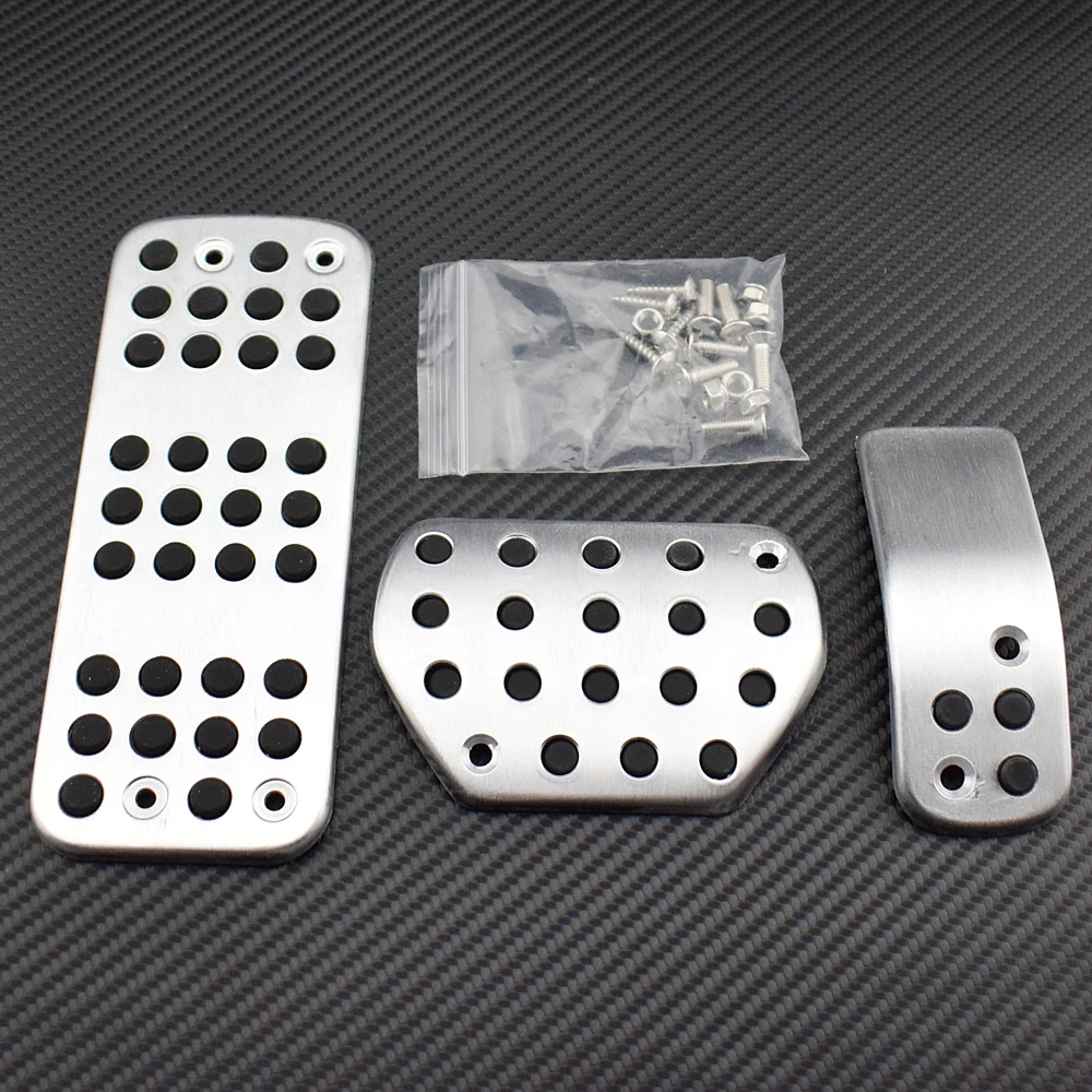 Acero Pé Resto Pedal Modificado Pedal Placa Para Peugeot 207 301 307 208 2008 308 408 Cc/Para Citroen C3 C4/Ds 3 4 6 Ds3 Ds4