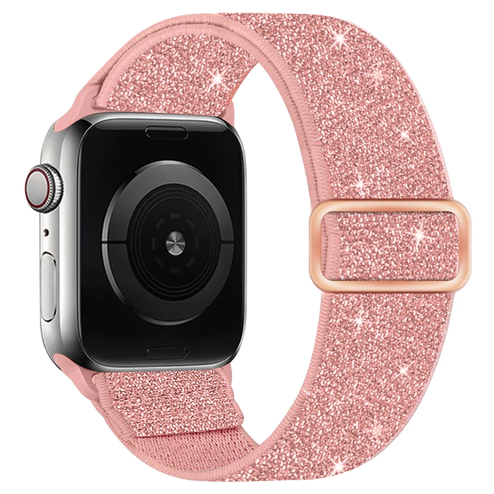 Cinturino Regolabile Per Cinturino Apple Watch 8 7 6 Se 44Mm 40Mm 42Mm 38Mm Bracciale Per Apple Watch Series 7 Accessori 45Mm 41Mm
