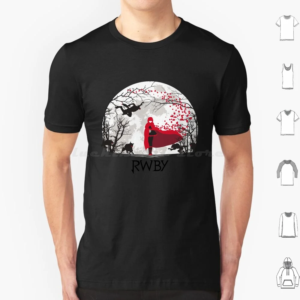 Ruby Rose Starry Crescent Sky Ruby Rose T Shirt 6Xl Cotton Cool Tee Ruby Rose Weiss Schnee Yang Xiao Long Blake Belladonna Ruby