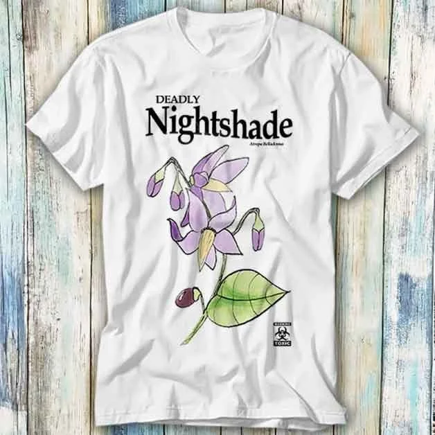 Deadly Nightshade Atropa Belladonna Pianta Fiore Veleno Tossico