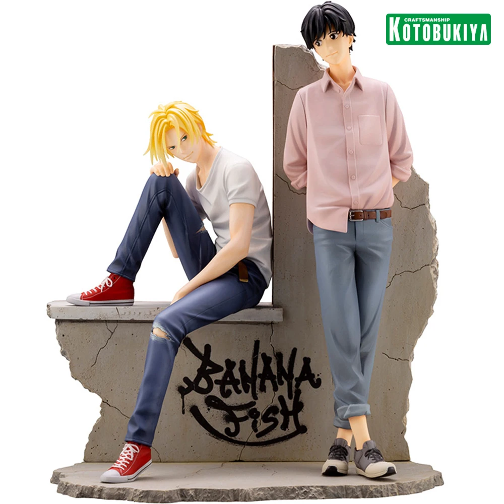 Kotobukiya Artfx J Banana Fish Okumura Eiji Ash Lynx Anime Action Figure Model Toys Regalo Per I Fan