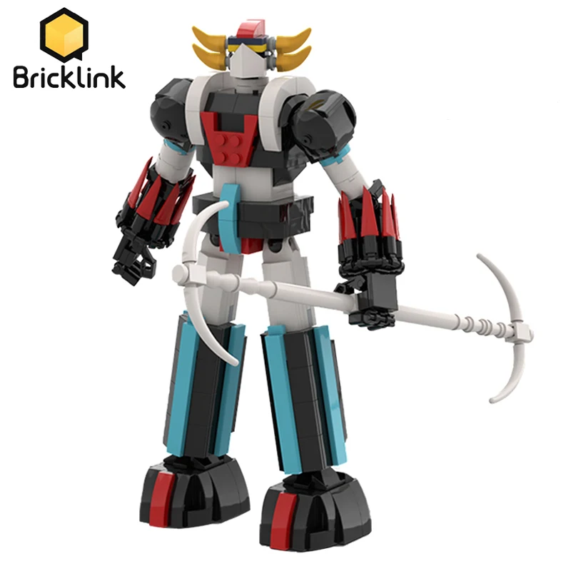 Bricklink Space Technical Mecha Robot Ideas Anime Figures Goldoraked Ufo Robot Grendizer Model Building Blocks Giocattoli Per Bambini