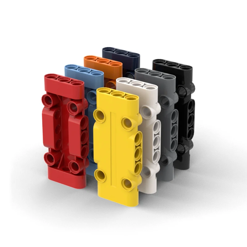 Nuovo 4 Pz/Lotto Pannelli Tecnici Pannello Piatto 7X3X1 Moc Building Blocks Mattoni Giocattoli Fai Da Te Parti Compatibili Con 71709 Pannelli