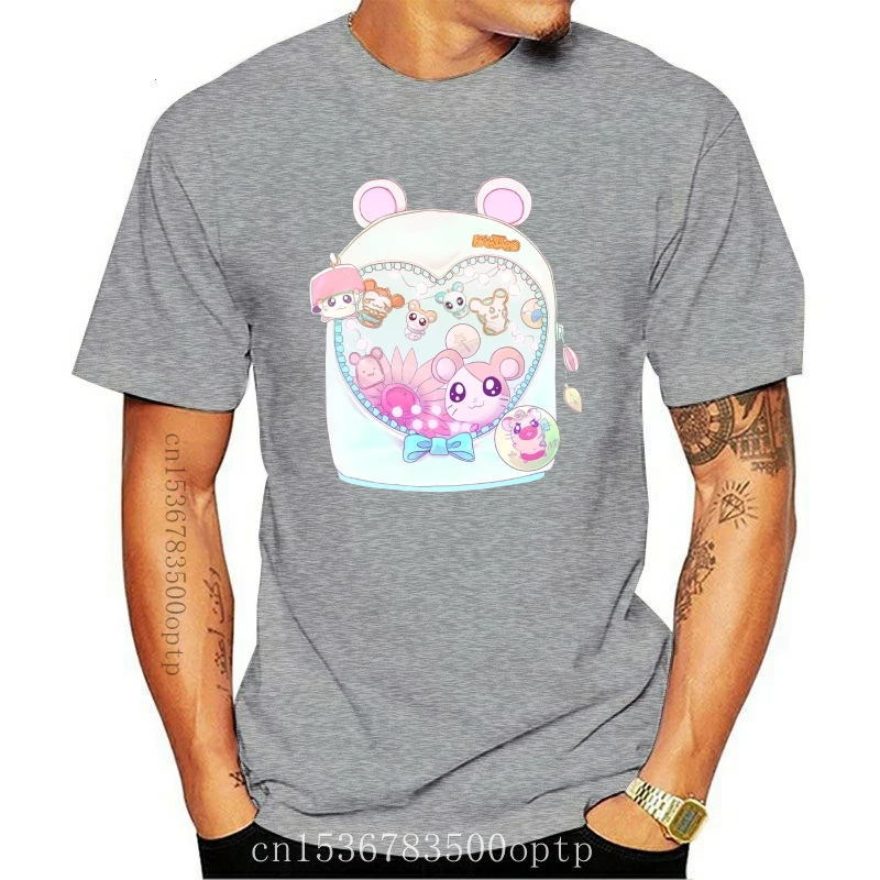 Kaus Wanita Baru Kaus Pria Tas Hamtaro Ita