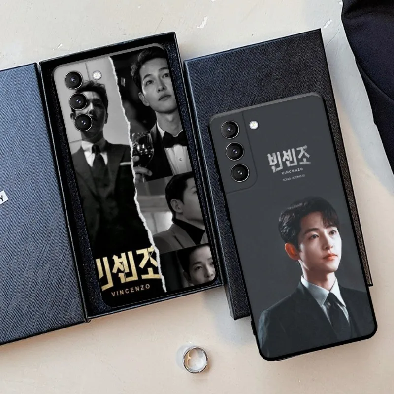 Fontanica Tv Song Joong Ki Custodia Per Telefono Per Samsung Galaxy S22 23 21 S20 Fe Ultra S10 S9 S8 Plus S10E Note 20Ultra 10Plus Cover