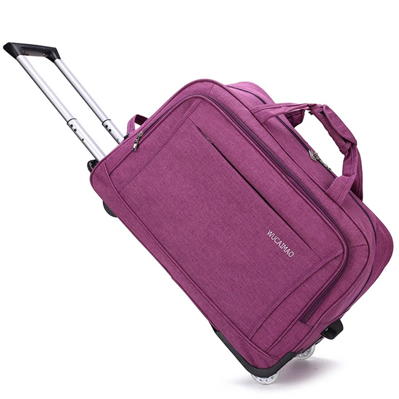 New Luggage Trolley Travel Bag With Wheels For Women Malas De Viagem Com Rodas Men Travel Suitcase Duffle Carry On Luggage Bag