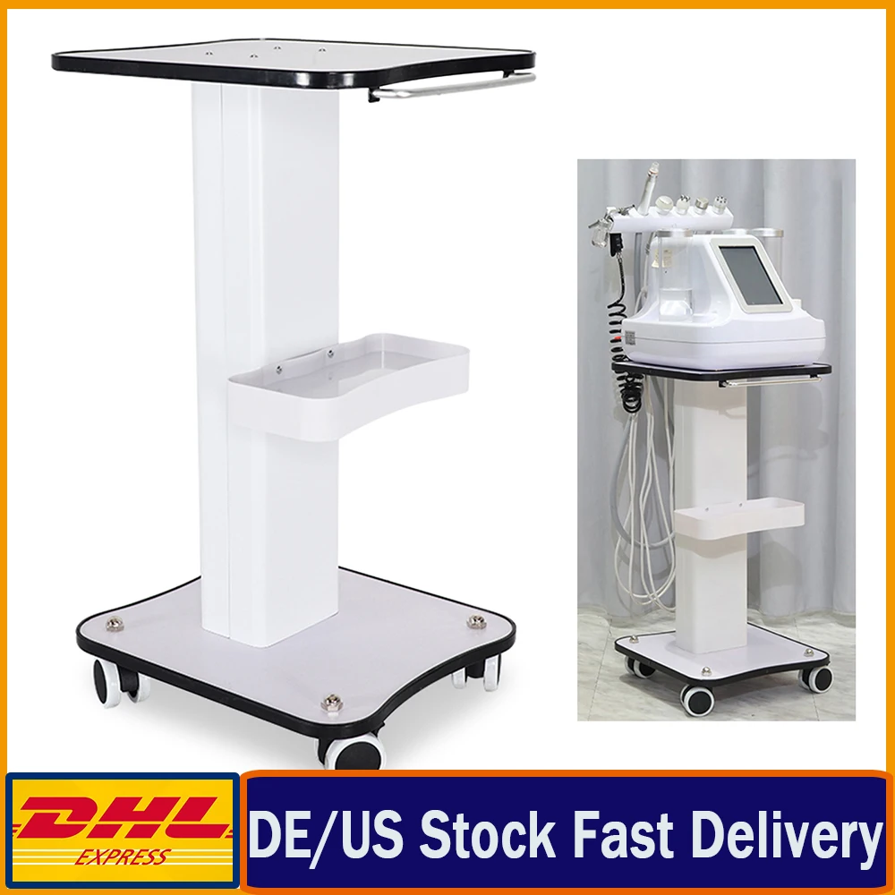 Carico Massimo 40Kg Salon Table Trolley Stand Rolling Cart Beauty Wheel Holde Trolley Stand Beauty Equipment Machine Carrello Mobile