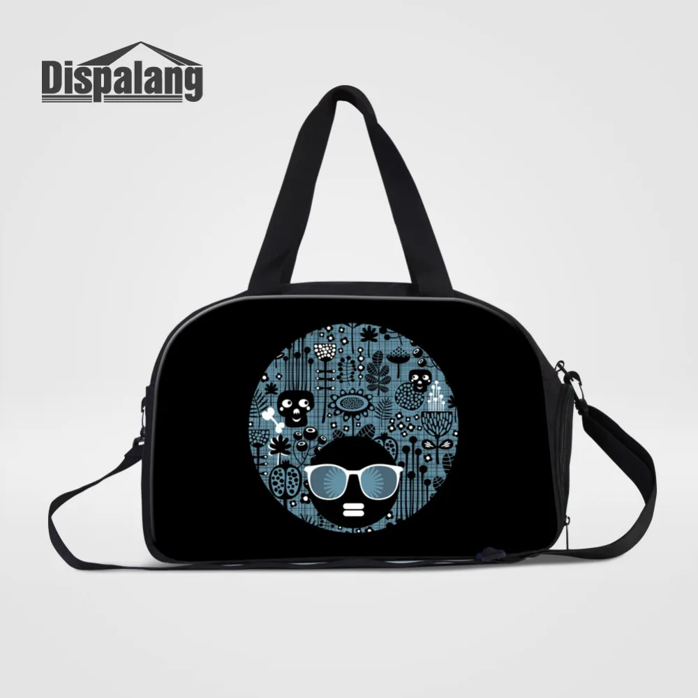 Dispalang Mens Borse Da Viaggio Gatto A Strisce Donne Grande Bagaglio Di Capacità Trolley Da Viaggio Big Duffle Bag Carry On Crossbody Bag