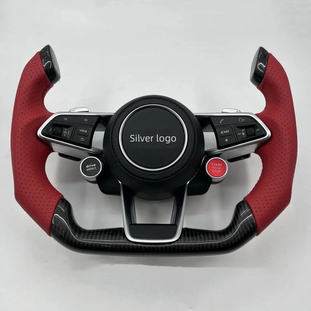 Per Audi Q7 Gruppo Volante Multifunzione Universale Volante Personalizzato (Airbag + Pulsante Di Avvio A Una Chiave)