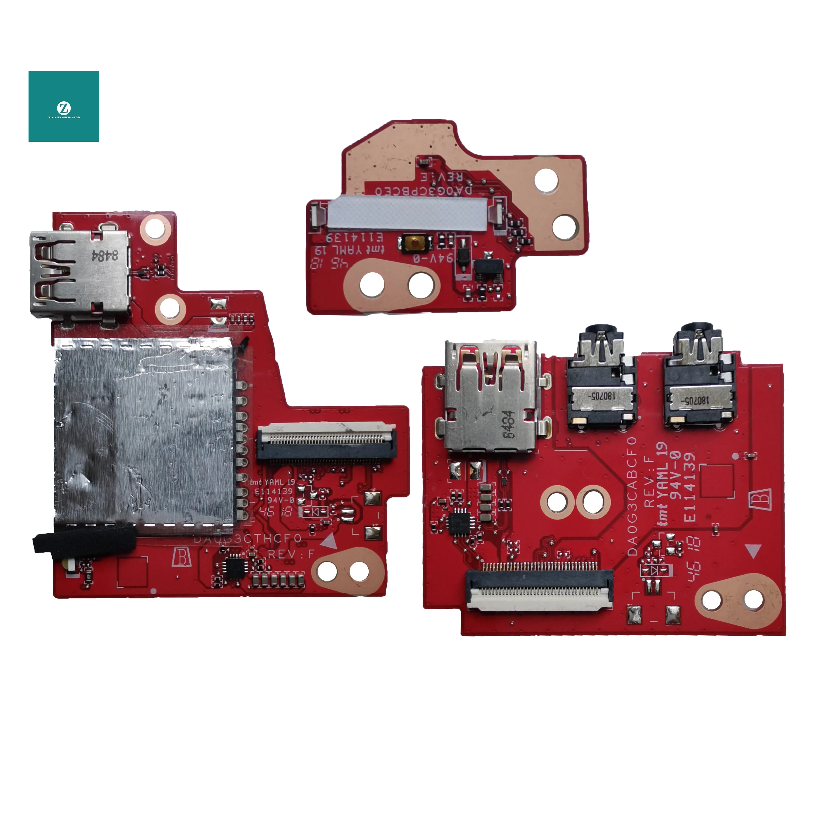 Per Hp Omen X 17-Ap Tpn-Q197 Scheda Pulsante Di Alimentazione Audio Usb