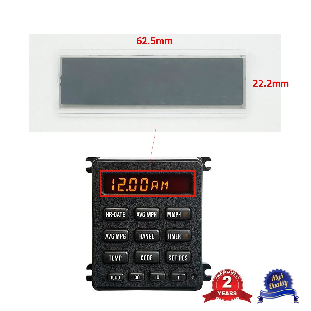 Display Lcd Per Computer Obc Per Bmw E28 E30 E28 13 Pulsanti Obc Boardcomputer Bc1 Schermo 325I 325E 325Is 325Ic 528E 535I