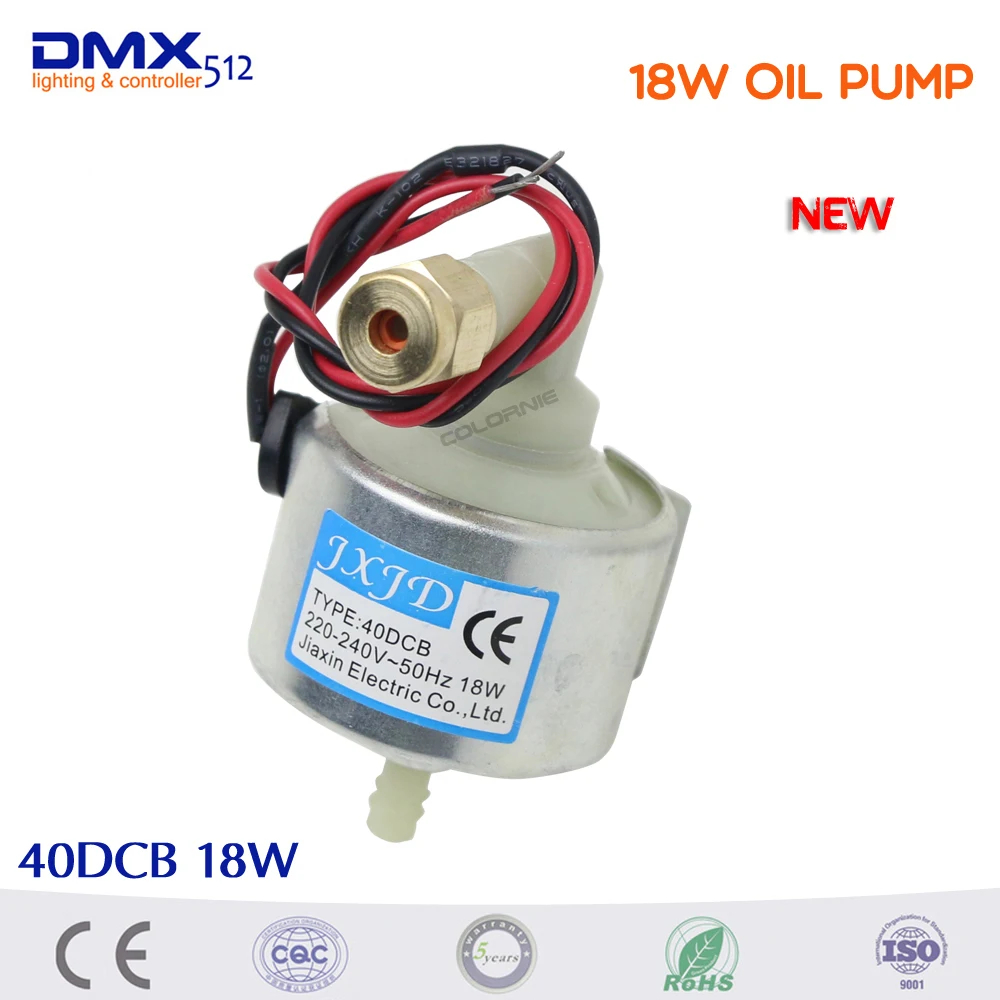 Promozione!! 40Dcb 18 W Pompa Olio 400 W 600 W 900 W Macchina Del Fumo Dj Attrezzature Fase Professionale Pompa Dell'Olio