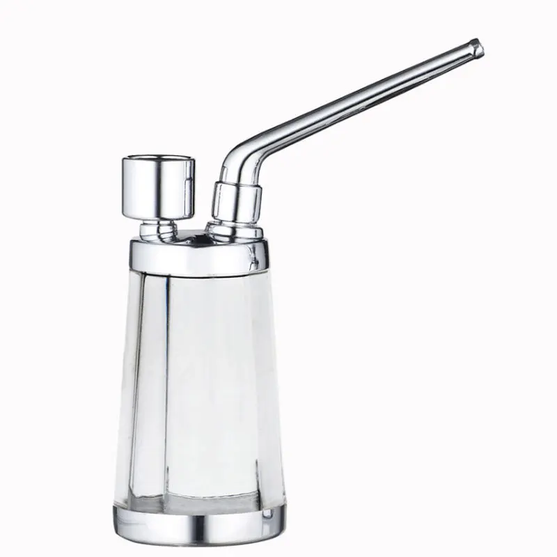 2023 New Popular Bottle Water Pipe Portable Mini Narghilè Shisha Tabacco Pipe Regalo Di Health Metal Tube Filter