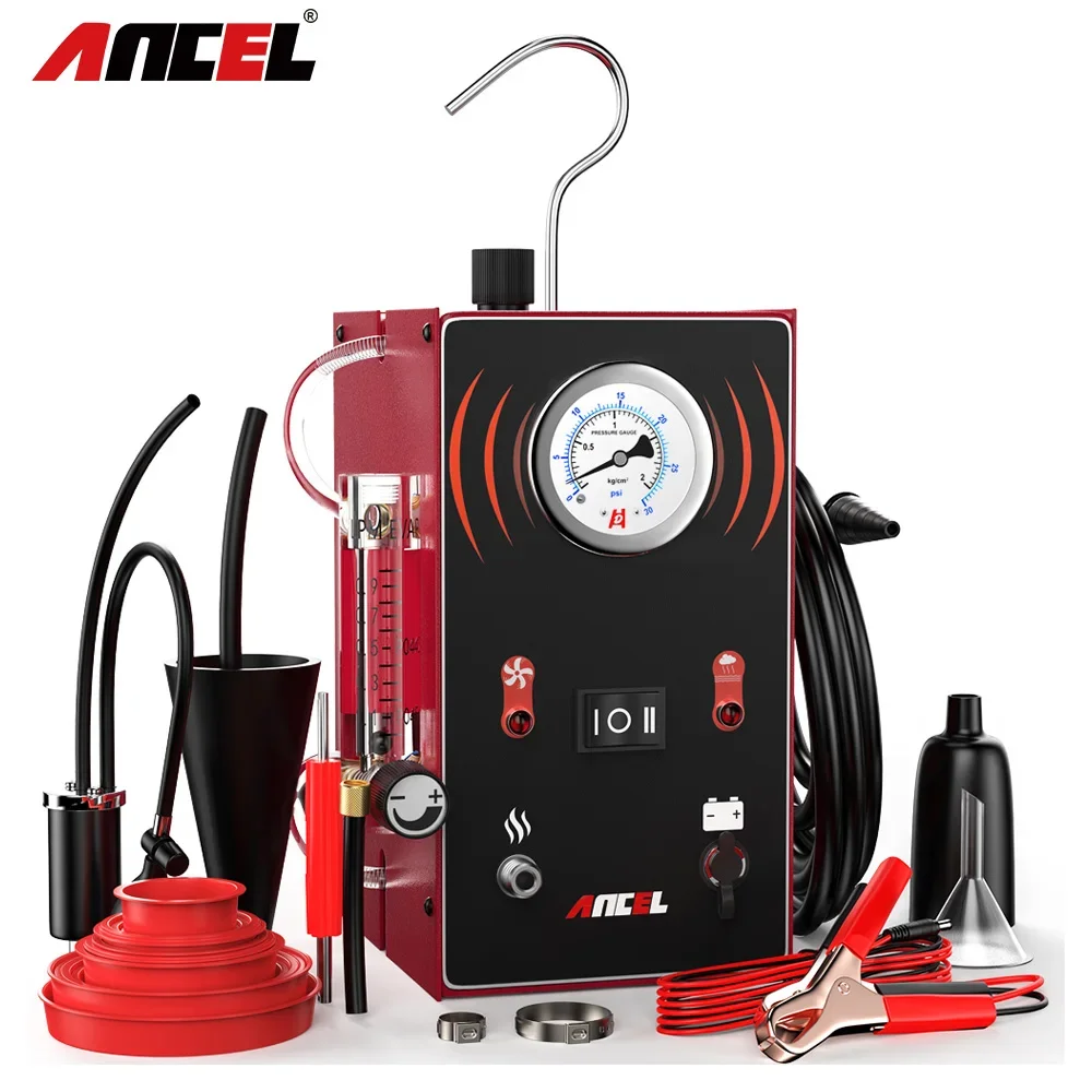 Ancel S300 Rilevatore Di Perdite Di Fumo Per Auto Turbo 12V Con Pompa Evap Pipe Leak Locator Generatore Di Fumo Strumento Diagnostico Per Auto Moto