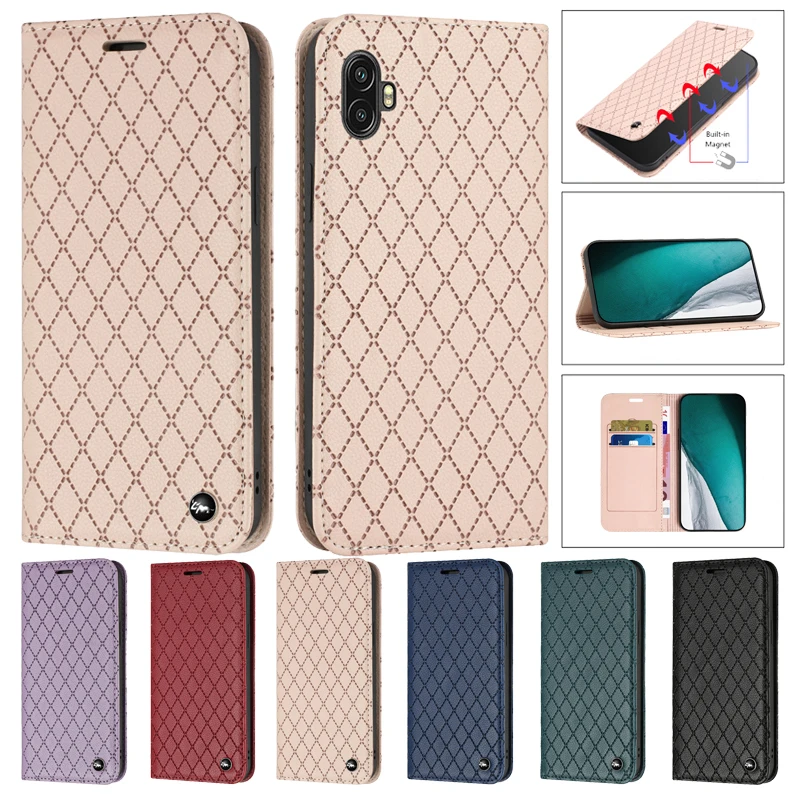 2022 Etui On For Samsung Galaxy Xcover6 Pro Embossing Phone Protect Case On For Samsung Xcover 6 Pro 6Pro G736 Leather Wallet Co