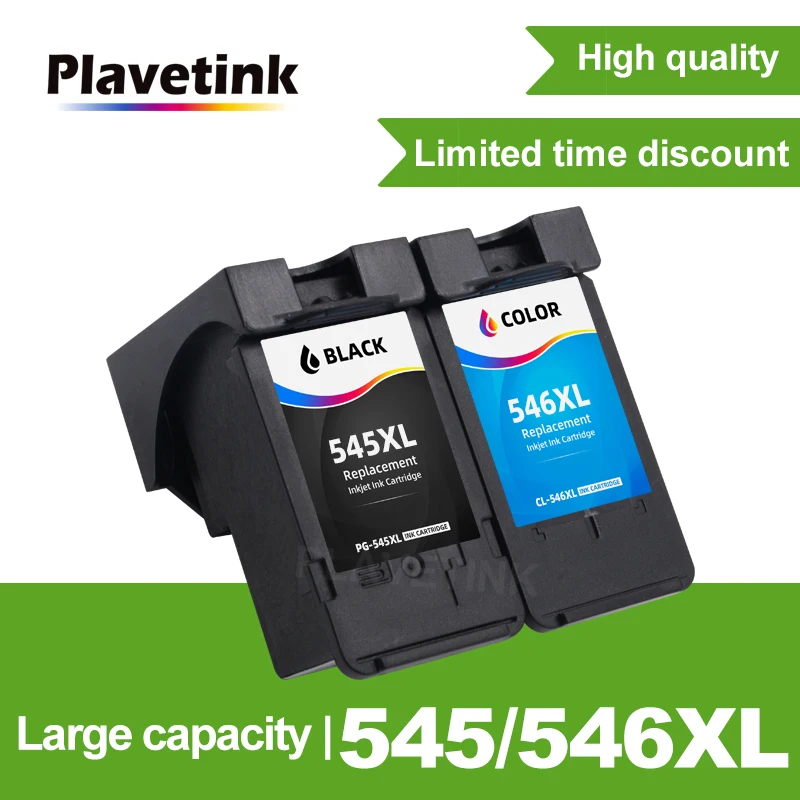 Sostituzione Cartuccia Plavetink Compatibile 545Xl 545 Xl Per Canon Pg545 Pg-545 Pg 545 Per Pixma Mg3050 2550 2450 2550S 2950