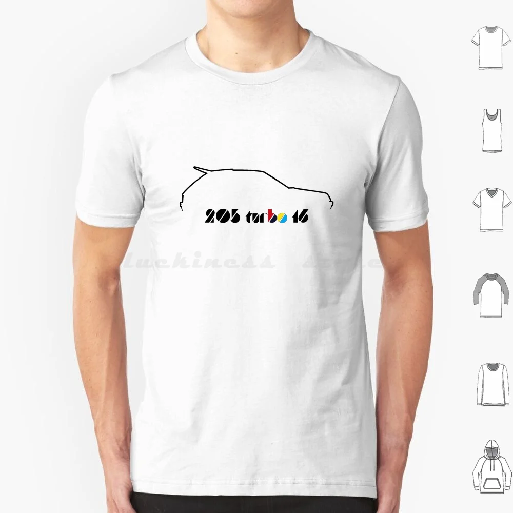 Rally Legends-205 T16 [ V2 ] T Della Camicia Uomini Donne Bambini 6Xl 205 T16 205 205 Gti 205 205 Gti 205 T16 205 Turbo 16 205 Turbo 16