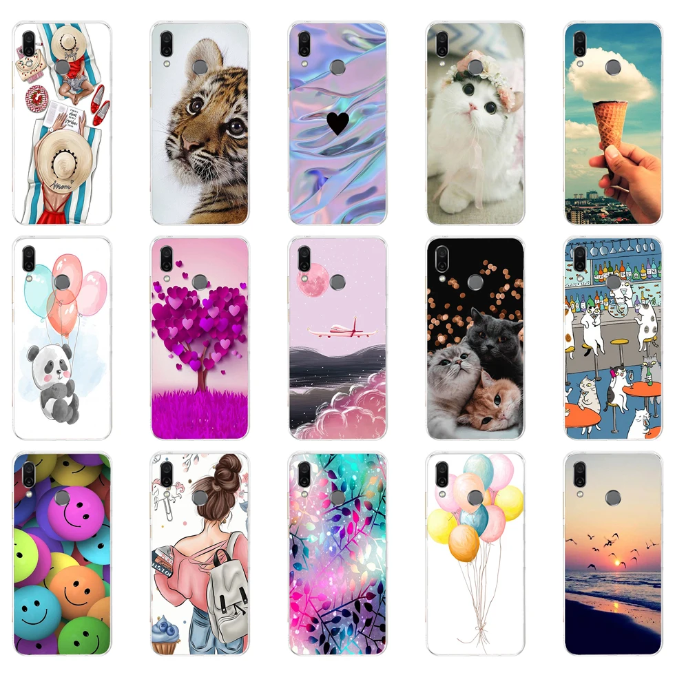 Custodia In Silicone Per Huawei Honor 8X6.5 Pollici Soft Coqa Per Huawei Honor 8 8 Lite Cover Full 360 Protezione Coque Skin Antiurto 5